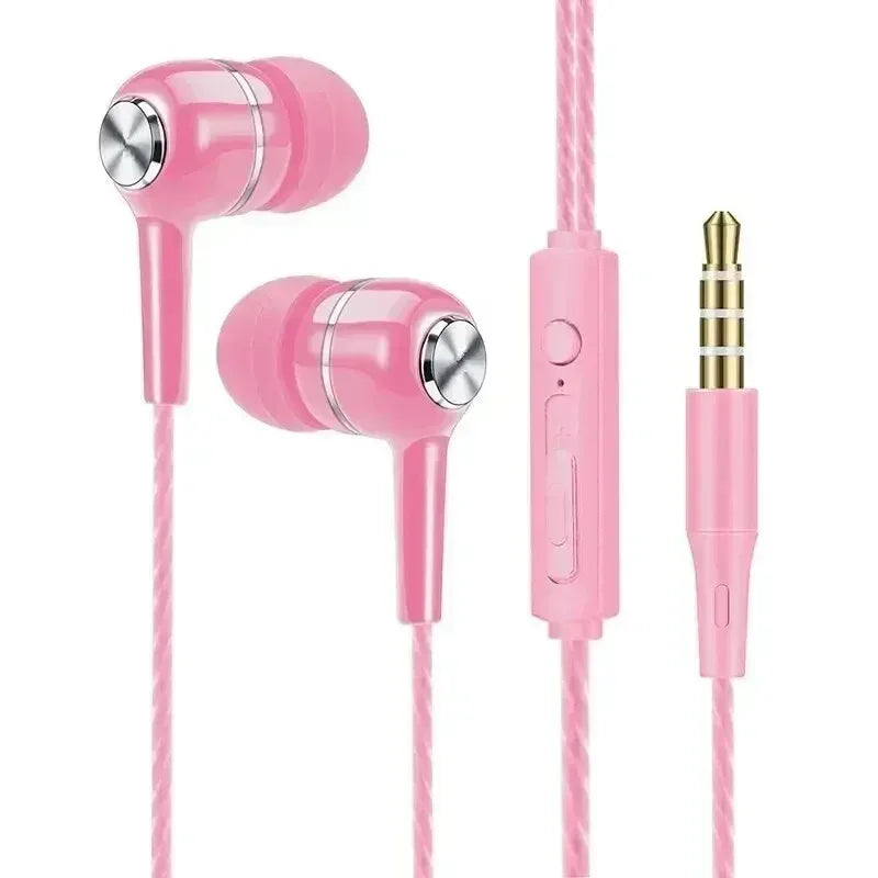 Wired Earphones with Microphone: HiFi Stereo Bass by Tidesmit Tidesmit
