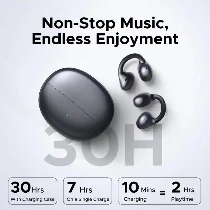 Wireless Headphones with 30H Playtime and 4 Mic Hands-Free Calls Tidesmit