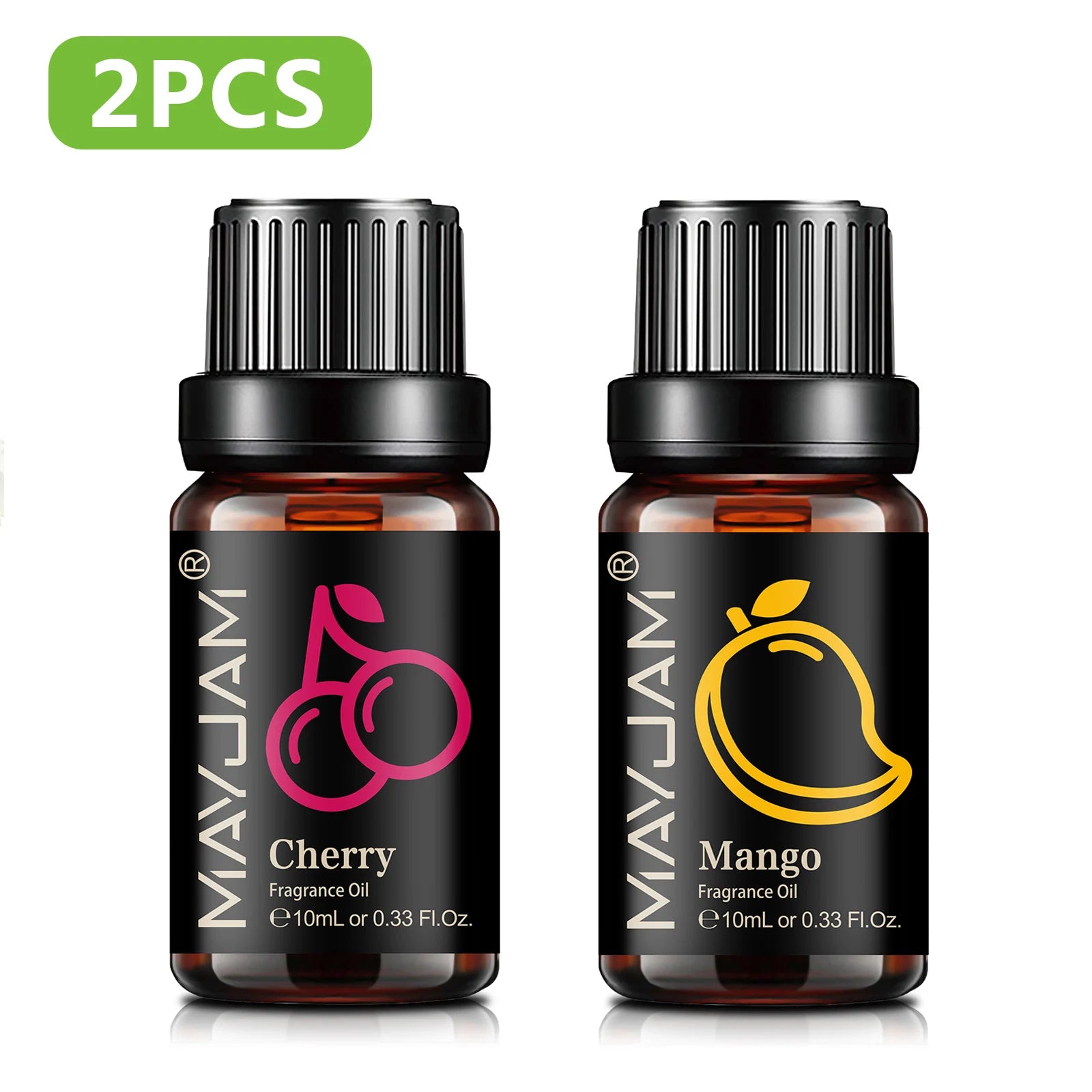 MAYJAM Fruit Fragrance Oil Strawberry Lemon Sweet Orange Papaya Litchi Kiwifruit Pear Fig Essential Oil Home Hotel Reed Diffuser