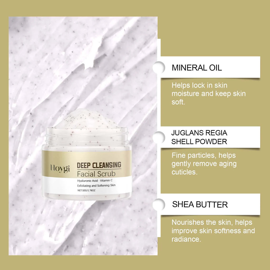 Deep Cleansing Facial Scrub – Pore Refining Exfoliator by Tidesmit Scrubs Treatments Tidesmit