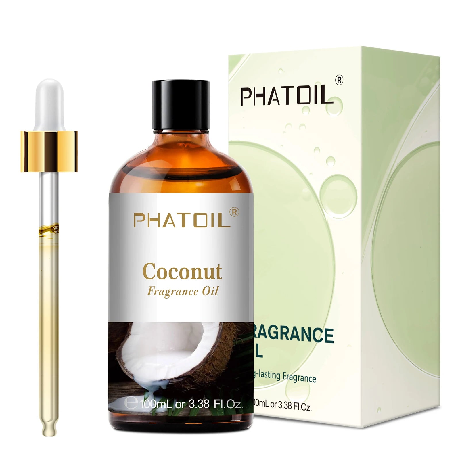 PHATOIL 100ml Fragrance Oil Cherry Coconut & Vanilla Mango Watermelon Strawberry Aromatherapy Oils For Diffuser Candle Making