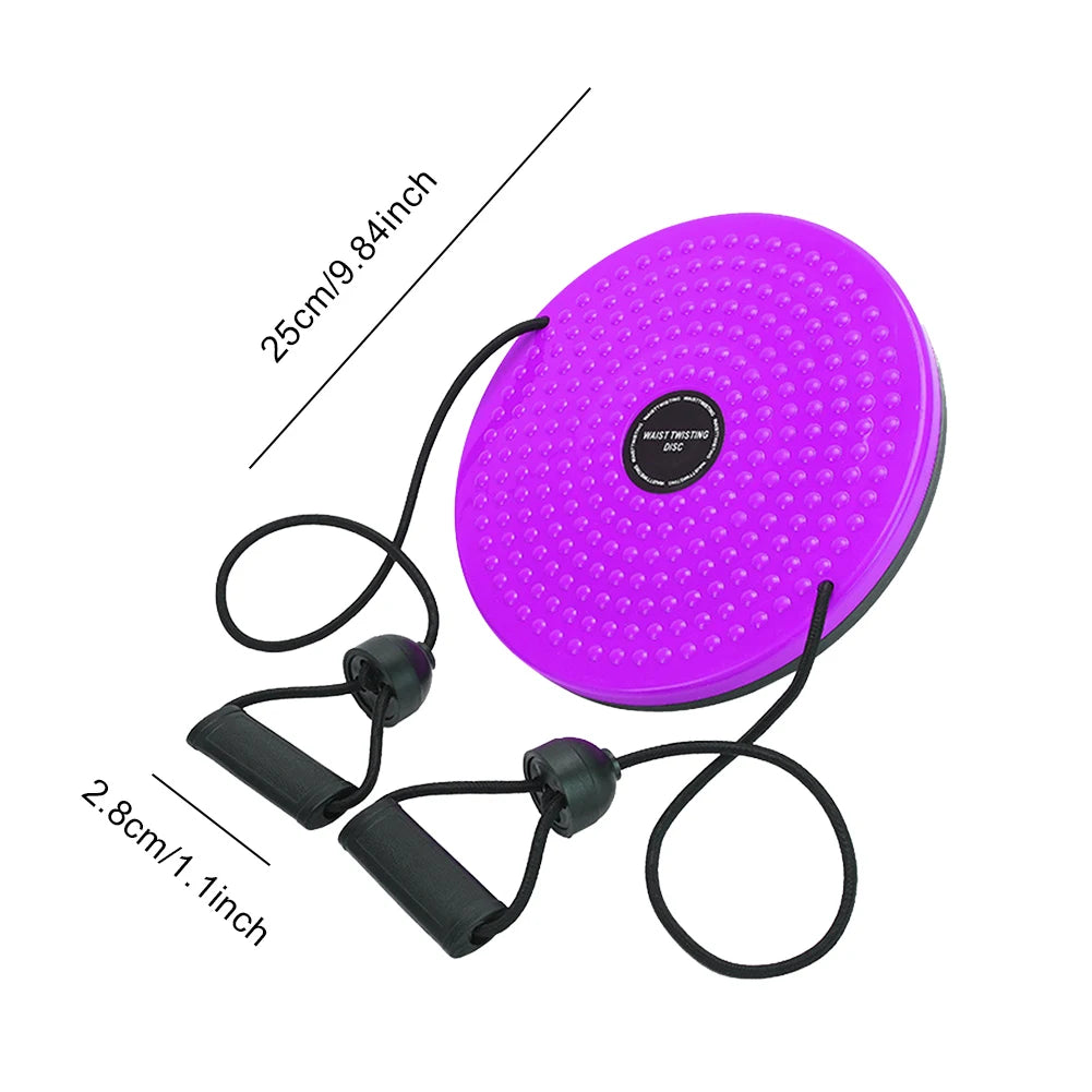 Waist Trainer Twisting Disc with Handles - Compact Fitness Equipment Body Shaping Massage Equipment Tidesmit