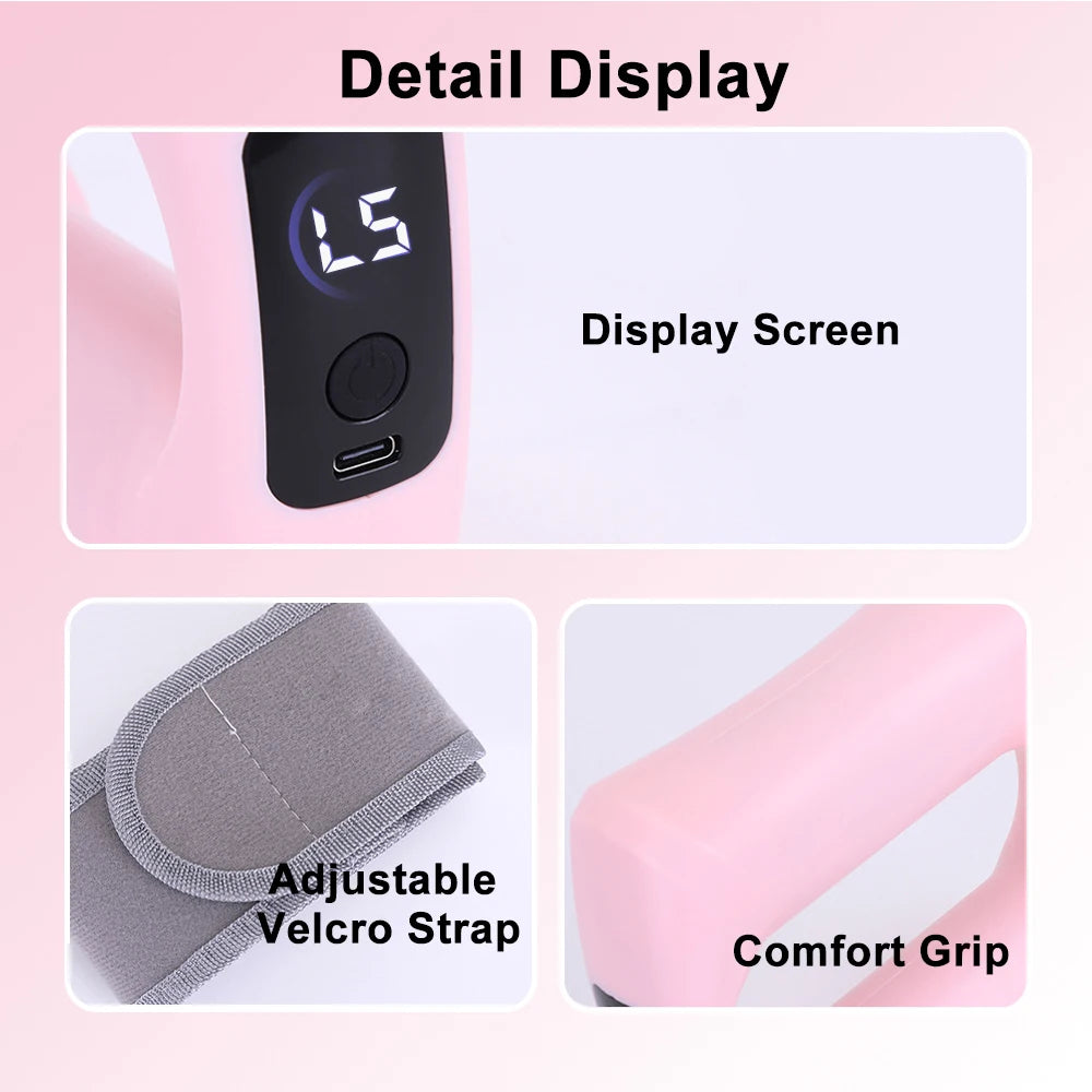 Electric Body Fascia Massage Ring for Deep Tissue Muscle Relief Back Massage Instrument Tidesmit