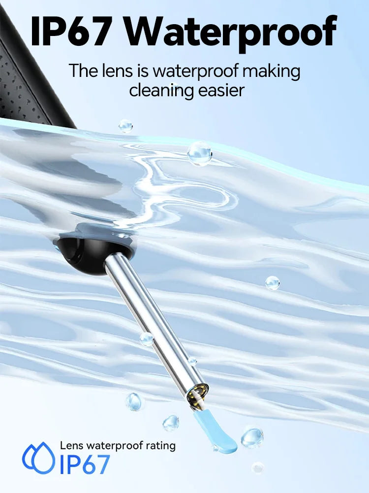 Digital Otoscope Ear Wax Cleaner with HD Camera - Tidesmit Relaxation Treatment Tidesmit