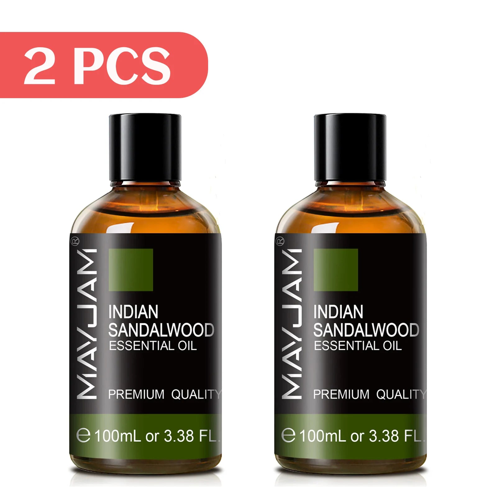 MAYJAM 100ml Pure Natural Essential Oil May Chang Sandalwood Lavender Vanilla Oregano Eucalyptus Oil for Humidifier Diffuser