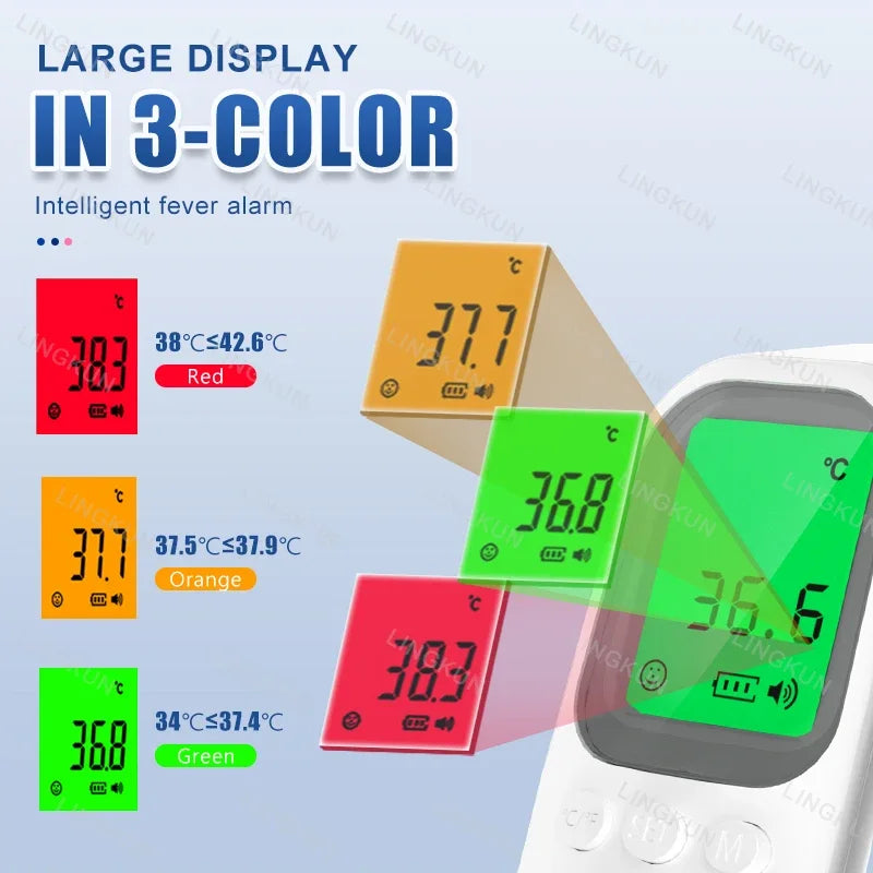 Infrared Fever Thermometer Medical Household Digital LCD Infant Adult Non-contact Laser Body Temperature Ear Thermometer
