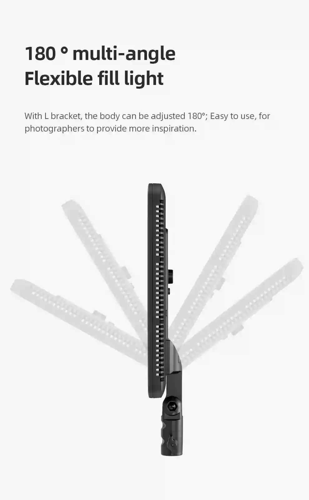 Godox LEDP260C LED Video Light Panel | Adjustable Color Temperature 3300-5600K Tidesmit