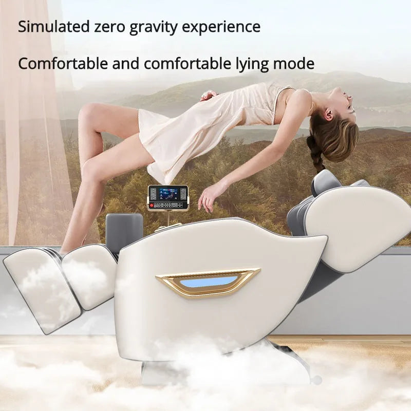 Massage Chair Zero Gravity 4D Spa - Full Body Recliner with Heat Therapy Massage Chairs Tidesmit