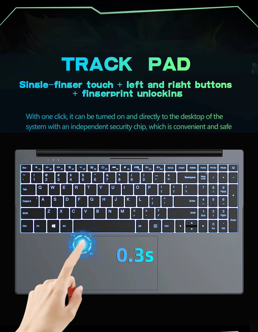 New 15.6 " Laptop Intel Core i9-10980HK 16GB RAM 1TB SSD Ultra Slim Gaming Laptop 1920*1080 Windows 11 Office Study Home Use