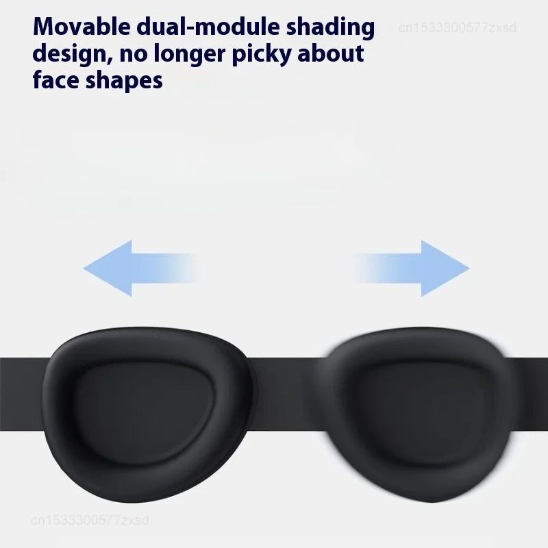 Dreamlight 3D Travel Eye Mask Sleep Blackout 3D Stereoscopic Sleep Aid Portable for Men Women Portable Storage Blindfold