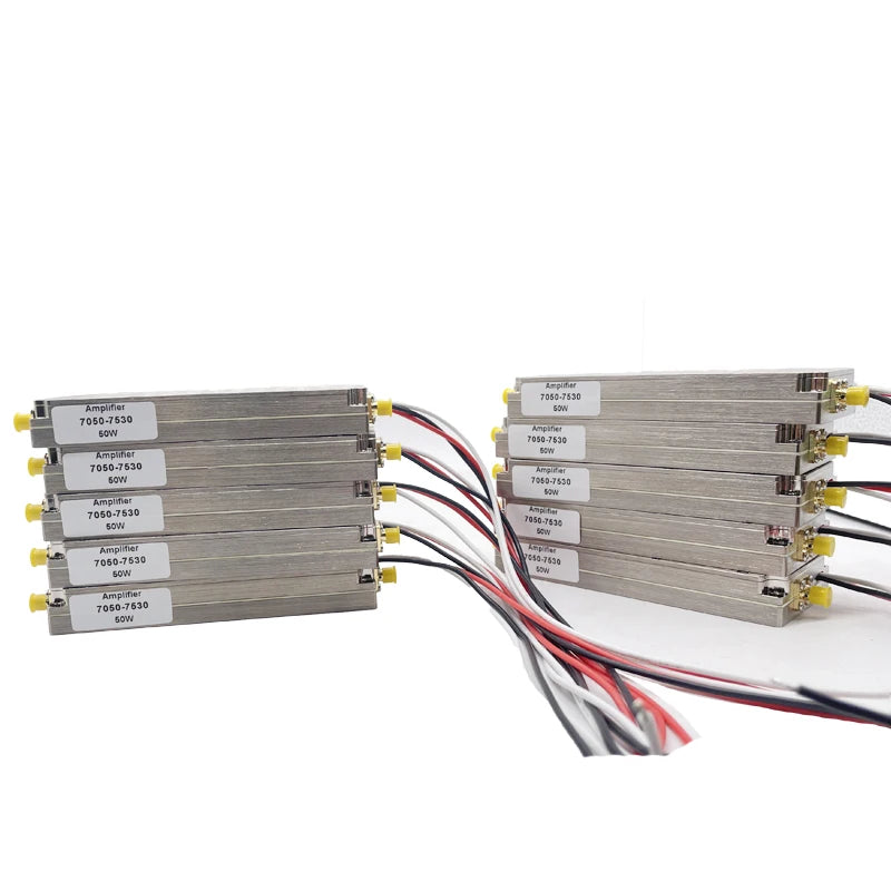 RF Power Amplifier Module 50W SMA for Long-Range Drone Signal Booster Tidesmit