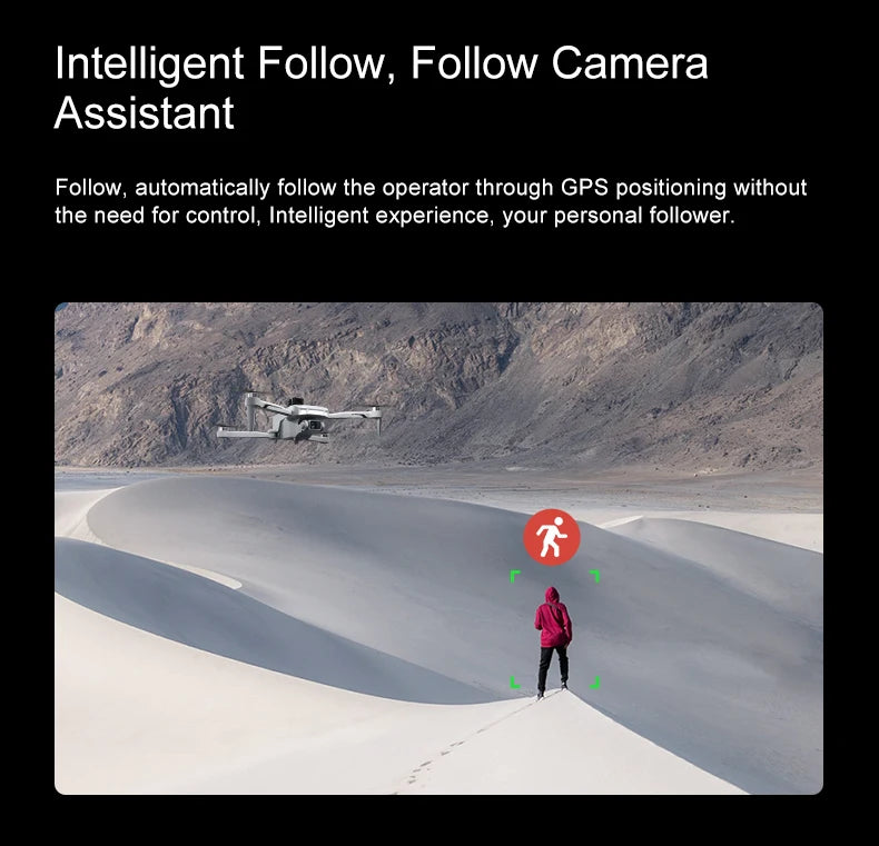 GPS Drone with 4K Camera - Foldable Brushless Quadcopter | Tidesmit Tidesmit