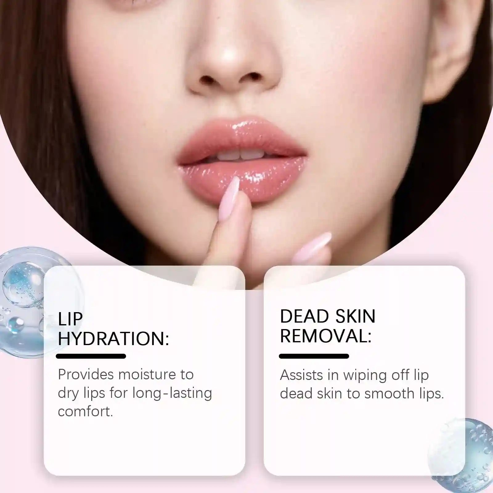 Hydrating Lip Care Set: Nourishing Long-Lasting Moisture Balm Treatment Lip Care Tidesmit