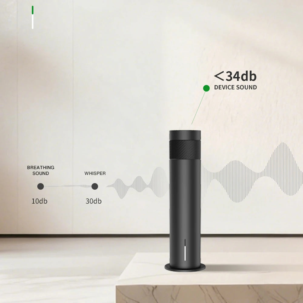 Home Waterless Essential Oil Diffuser Smart Aroma Scent Diffuser APP Control Large Coverage for Hotel Living Room Office Bedroom