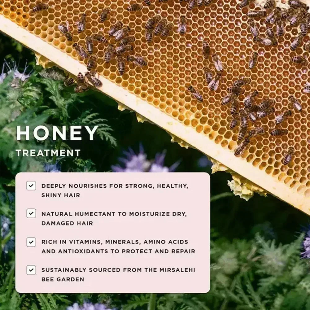 Gisou Honey lip essence oil for moisturizing and reducing lip lines, infused with natural honey for a glossy finish.