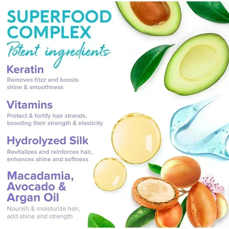Tidesmit Magic Hair Vitamin Capsules with Keratin, Silk, and Argan Oil for smooth, shiny, and frizz-free hair repair.
