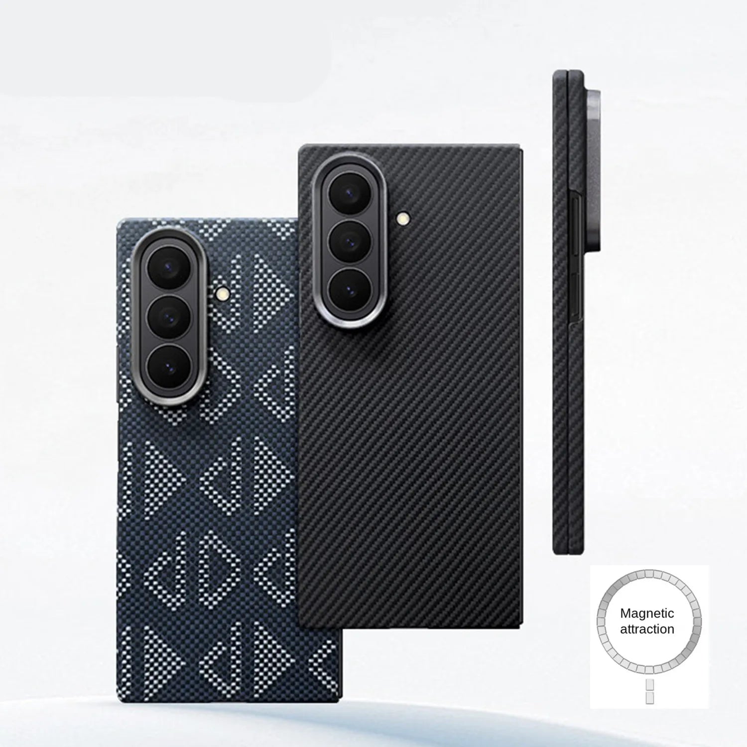 Samsung Galaxy Z Fold 7 Aramid Fiber Case - Slim Magnetic Protection Tidesmit