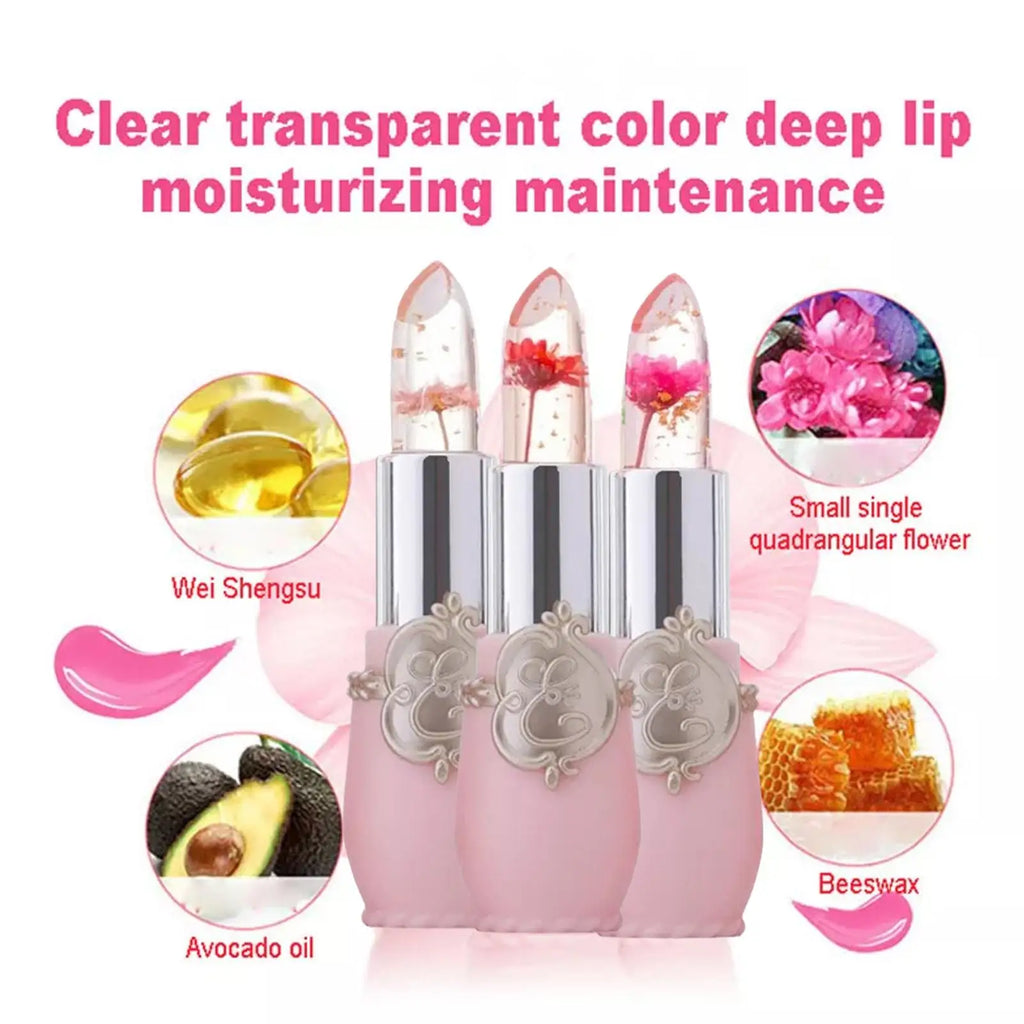Moisturizing Flower Lip Gloss - Cruelty-Free Jelly Tint by Tidesmit Lip Care Tidesmit