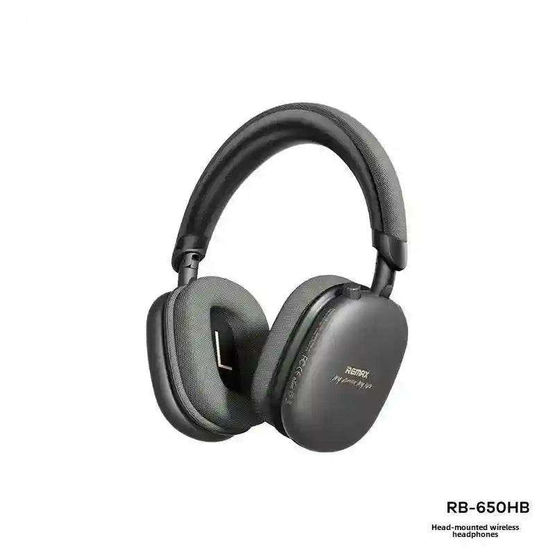 Wireless Over-Ear Headphones with 70hr Battery - RB-650HB Black RB-650HB Tidesmit