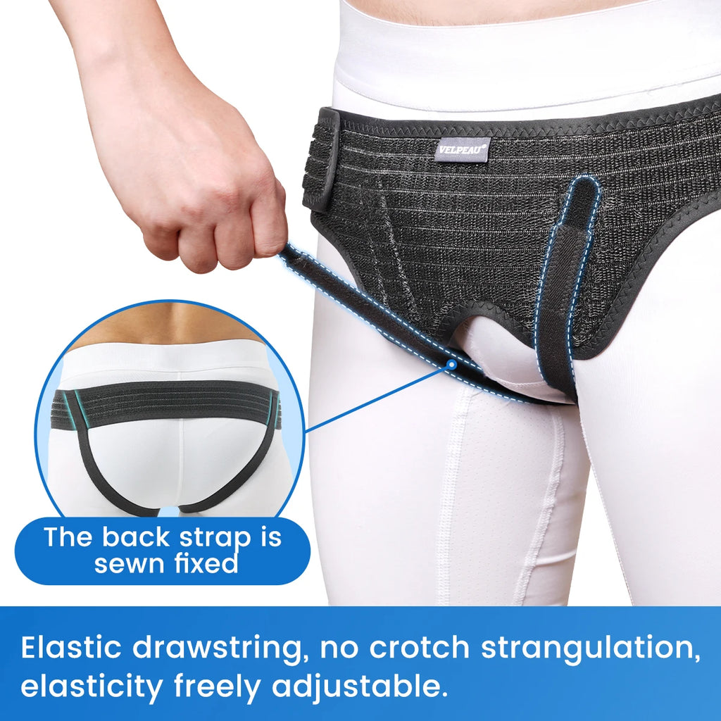 Hernia Belt for Inguinal Pain Relief - Adjustable Support for Daily Comfort Relaxation Treatment Tidesmit