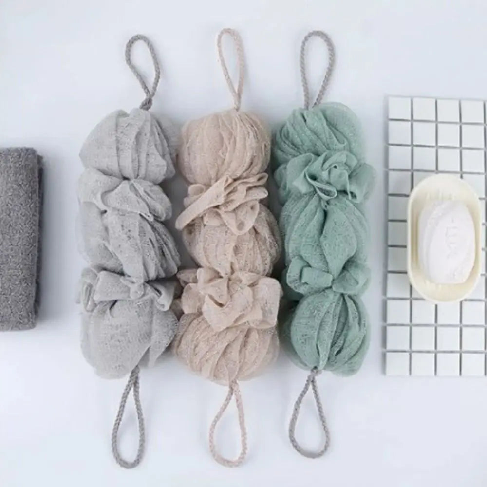 Body Scrubber Mesh Bath Puff - Exfoliating Shower Cloth by Tidesmit Scrubs Treatments Tidesmit