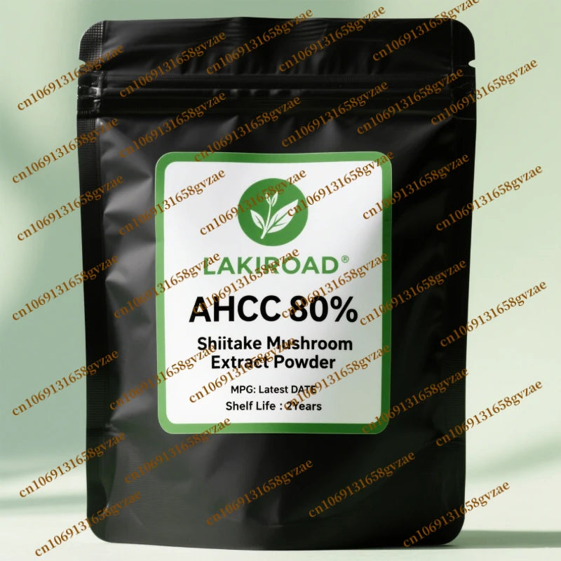 Immune Support Bulk 80% AHCC Shiita ke EXtract Powder Factory Customized Multilayer Bags Packaging Global rapid transportation