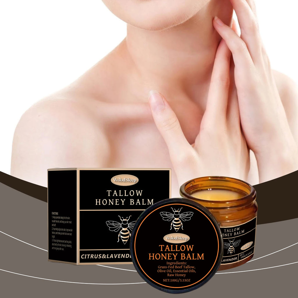 WoodSleep 100g Tallow Honey Moisturizer Gentle Moisturizing Moisturizing Dry Skin Moisturizing Refreshing Skin Cream