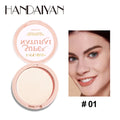 Tidesmit 8 colors matte face pressed powder showing texture close-up for long-lasting oil control and full coverage