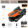 8K GPS Drone with Triple Camera - Obstacle Avoidance & Foldable Design LU900-Orange Tidesmit