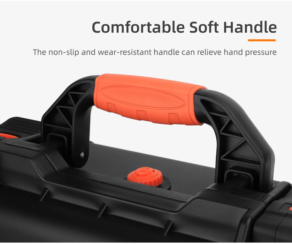 DJI Mini 5 Pro Carrying Case - Waterproof Hard Shell Black Tidesmit