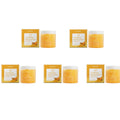 Turmeric Body Scrub for Smooth Skin - Natural Exfoliating Sea Salt 5pcs Scrubs Treatments 5pcs Tidesmit