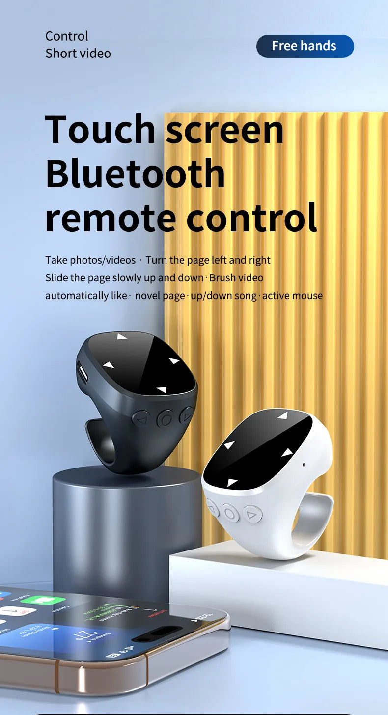 Bluetooth Remote Page Turner for TikTok & Video Recording - Tidesmit Tidesmit