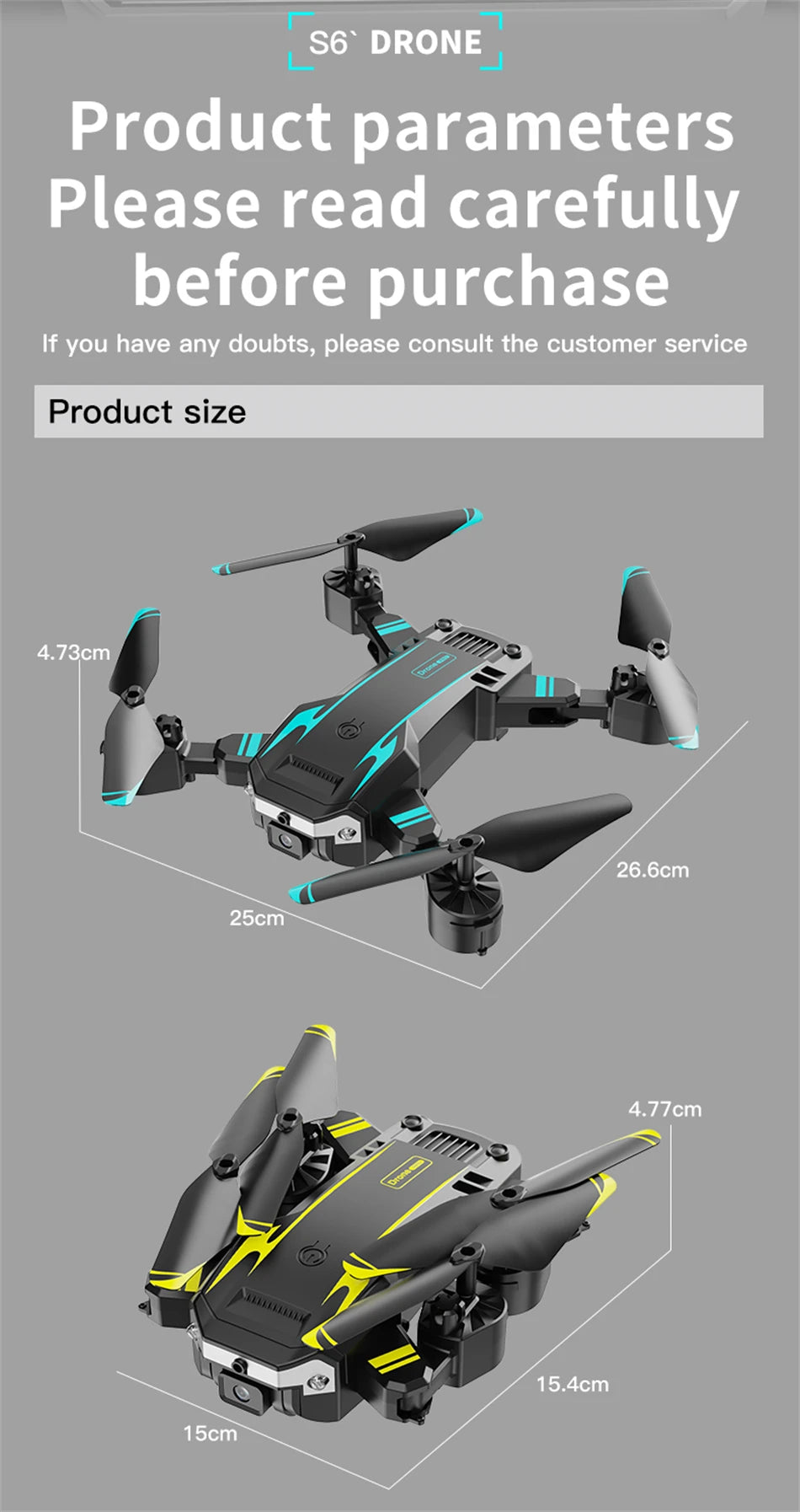 8K Camera Drone with Obstacle Avoidance - Foldable GPS Quadcopter Tidesmit