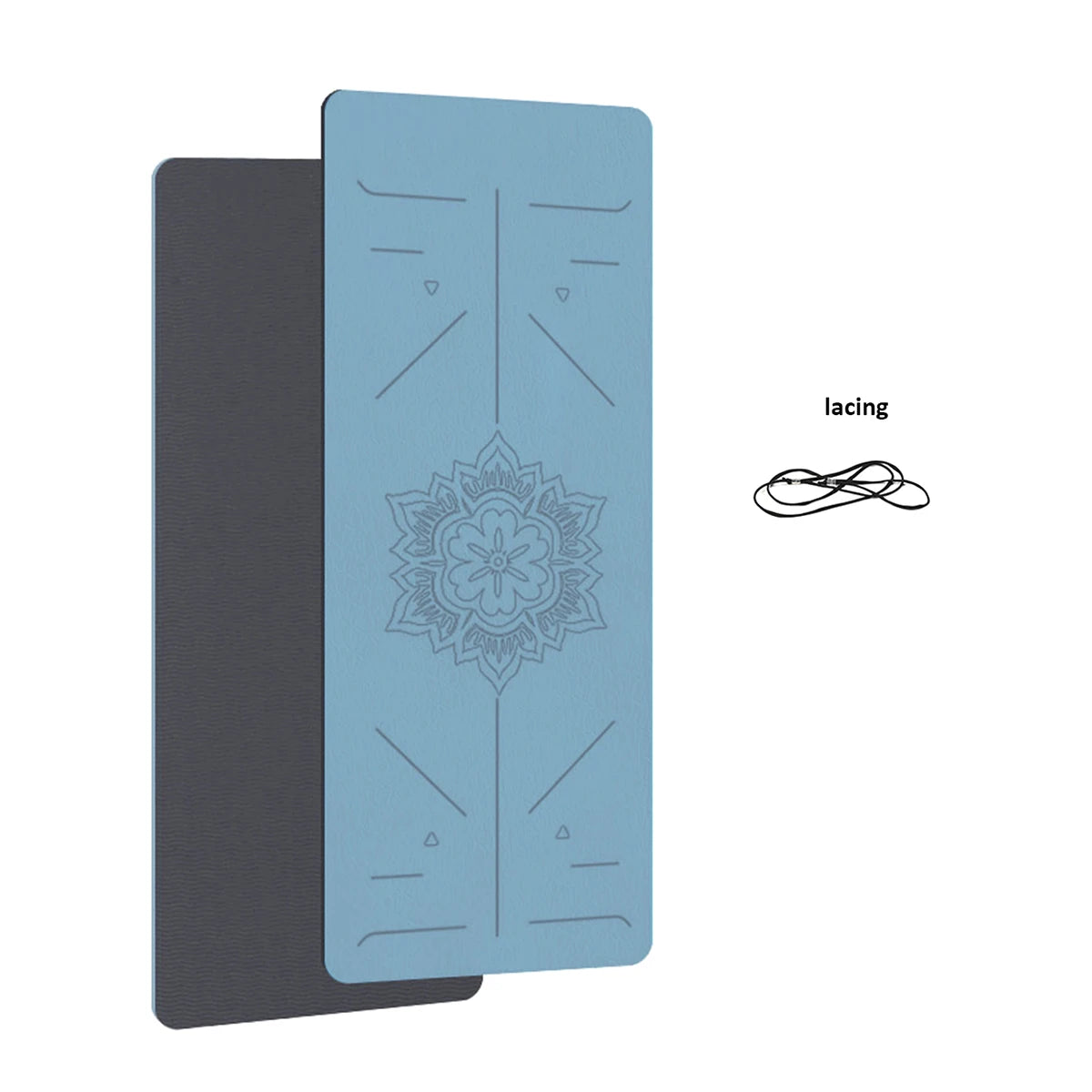 Anti-slip yoga MATS, Pilates fitness MATS, eco-friendly, women's yoga MATS, and exercise MATS suitable for home workouts