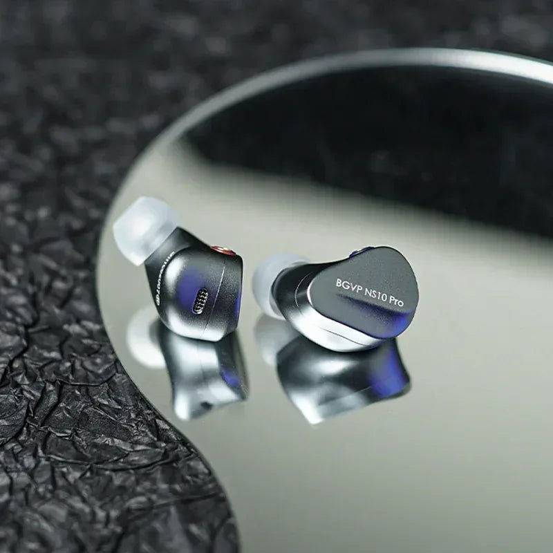 BGVP NS10 Pro Hybrid In-Ear Monitors 10-Driver System by Tidesmit Tidesmit