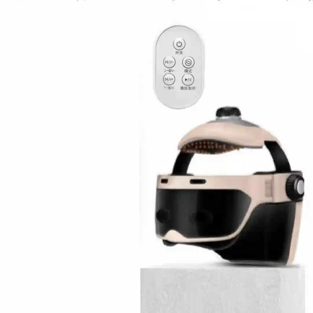 Tidesmit Electric Eye Massager with Heat and Scalp Vibration Therapy Eye Massage Instrument rose gold Tidesmit