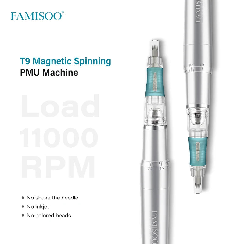 PMU Machine for Microblading, 11000RPM Rotary Permanent Makeup Pen Permanent Makeup Machines Tidesmit