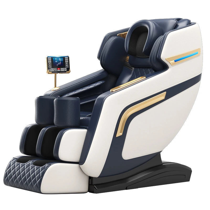 4D Zero Gravity Full Body Massage Chair - Coffee Premium Ergonomics Massage Chairs Tidesmit