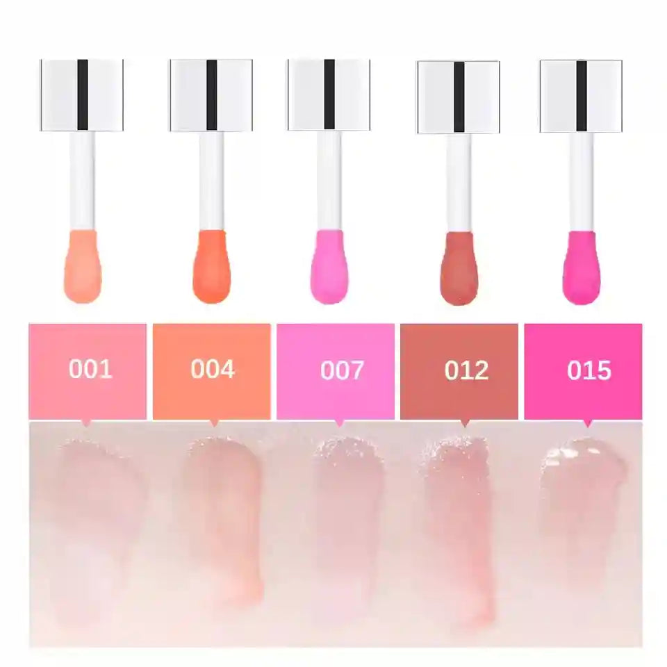 Moisturizing Lip Oil Gloss - Plumping and Exfoliating Treatment Lip Care Tidesmit