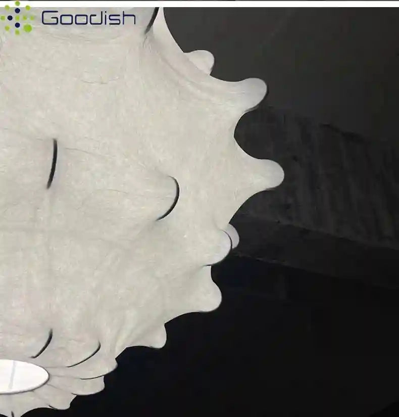 Wabi Sabi Silk Pendant Light | Handmade Aesthetic Chandelier 50-68cm Tidesmit