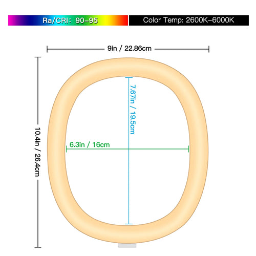 10 Inch LED Ring Light with Tripod for Content Creation - Tidesmit Tidesmit
