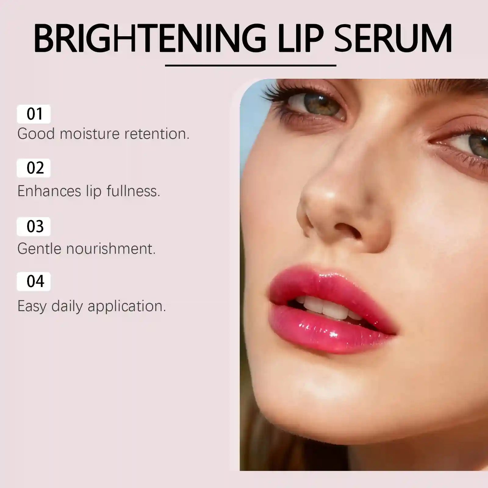 Hydrating Lip Serum: Plumping & Smoothing Lip Treatment | Tidesmit Lip Care Tidesmit