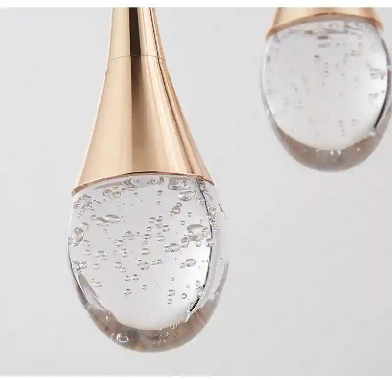 Bubble Crystal Pendant Ring Light for Modern Dining Rooms | Tidesmit Tidesmit