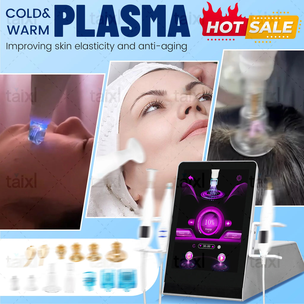 Cold Hot Plasma Machine for Facial Care and Skin Rejuvenation - Tidesmit Body Shaping Massage Equipment Tidesmit