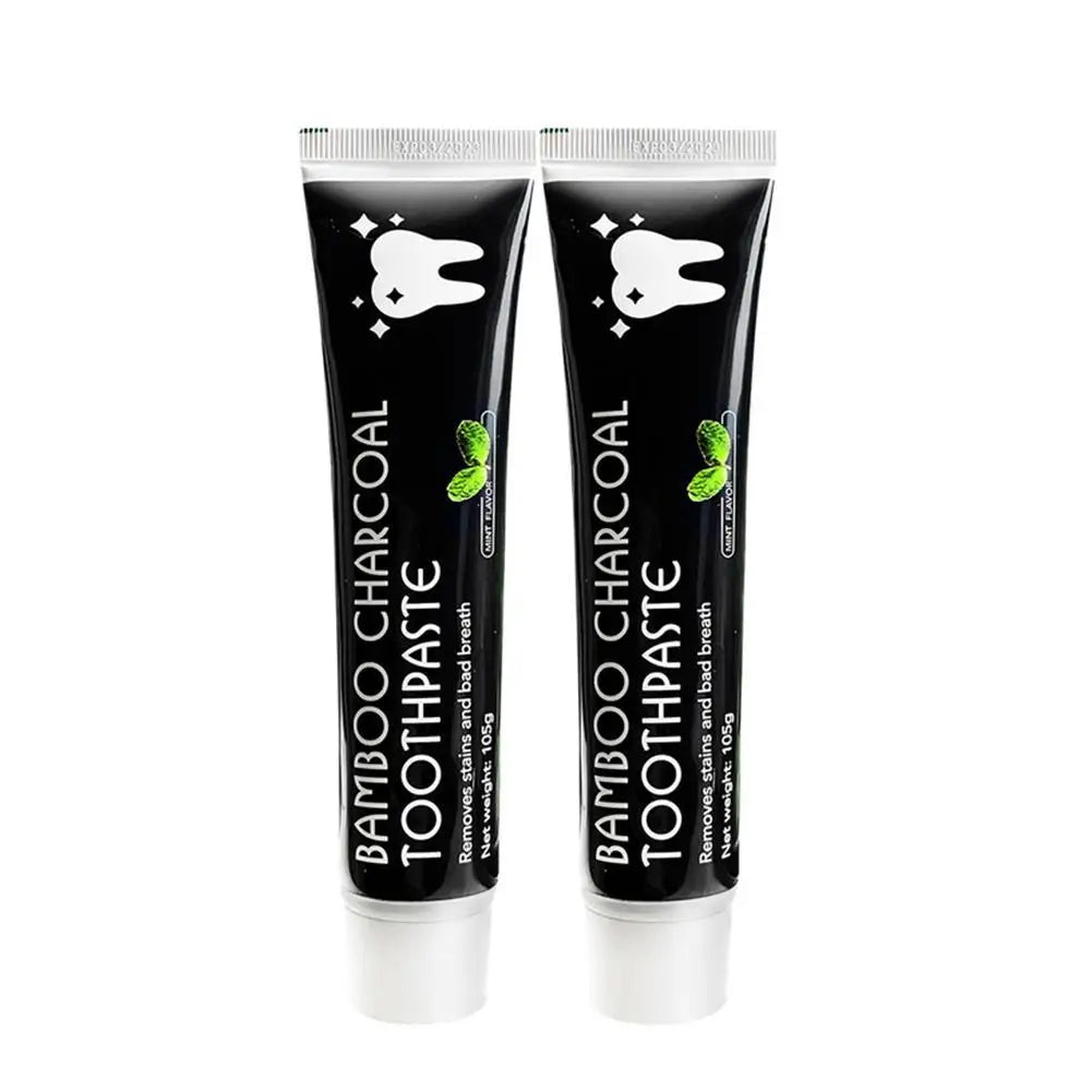 Tidesmit activated charcoal mint toothpaste for deep cleaning teeth whitening and removing yellow stains