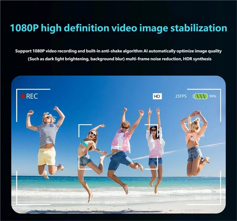 Smart Glasses with AI Voice Translation & Video Recording - Tidesmit Tidesmit