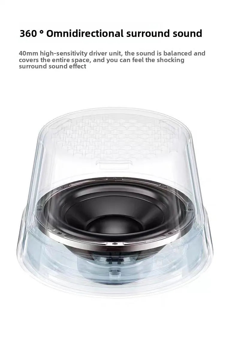 Waterproof Mini Sound Portable Magnetic Speaker White Noise Machine Tws Connected Speaker With Magnetic Phone Stand