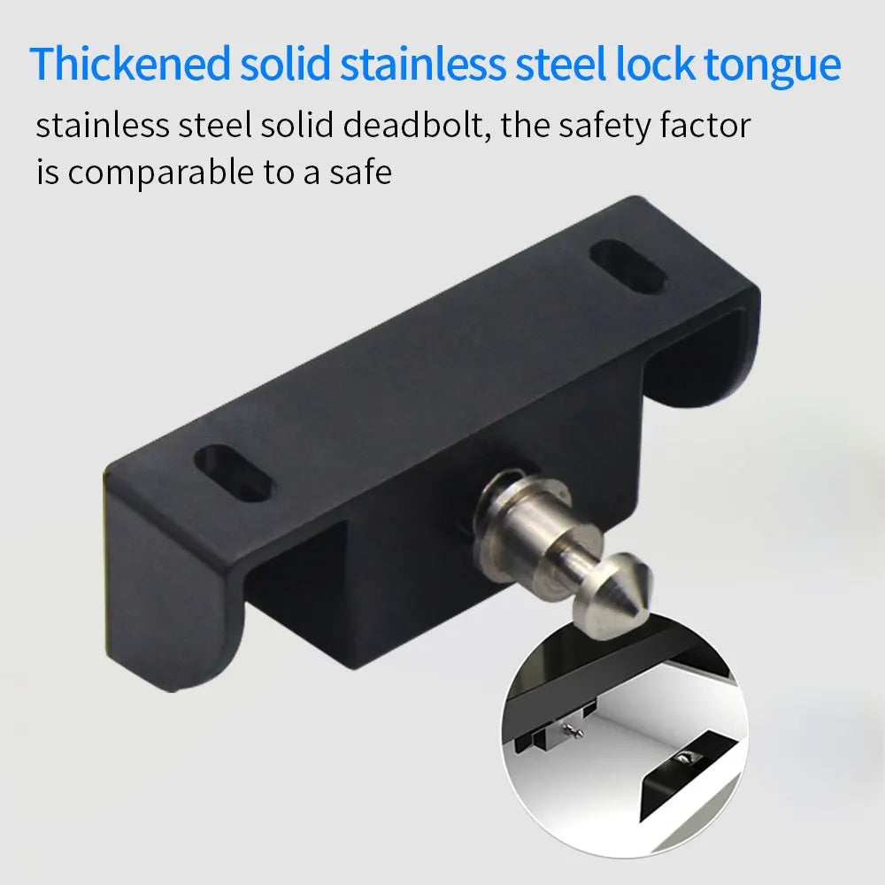 Support Tuya App Bluetooth Cabinet Drawer Invisible Electronic Lock 13.56M RF Card Smart Drawer Lock Keyless