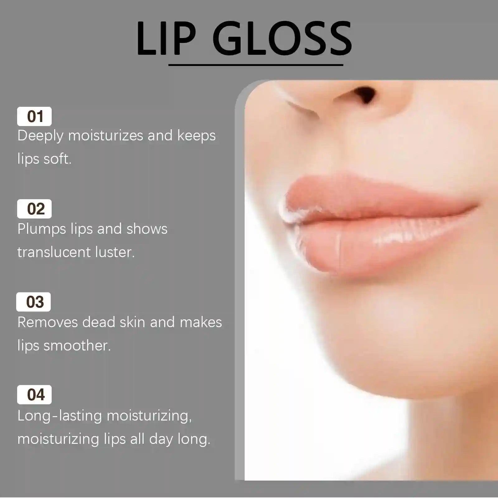 Natural Honey Lip Plumper Oil | Instant Volumizing Moisturizing Lip Care Lip Care Tidesmit