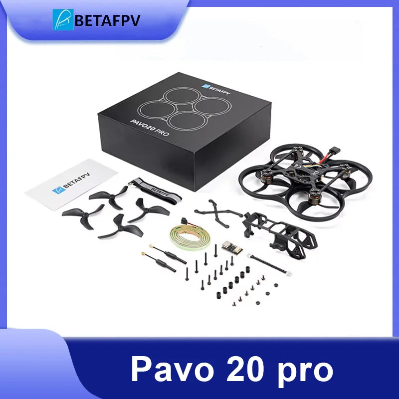 Pavo20 Pro Brushless Whoop Drone with 1104 7200KV Motors Tidesmit